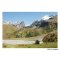 Cartolina lago di Gliere, Champagny en vanoise in estate