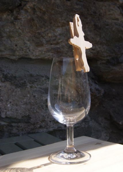 morsetto ballerino classico marca matrimonio tema danza fatto a mano legno massiccio