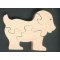 Puzzle di legno per cani 5 pezzi in legno di faggio, aniamux domestico