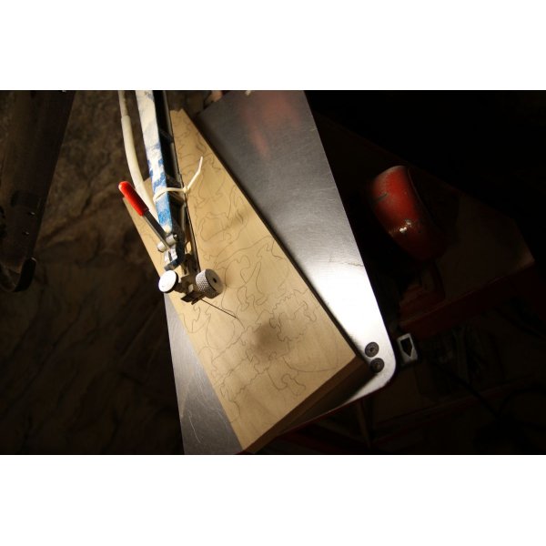 Puzzle in legno 3 pezzi gatto, gattino Hetre, fatto a mano