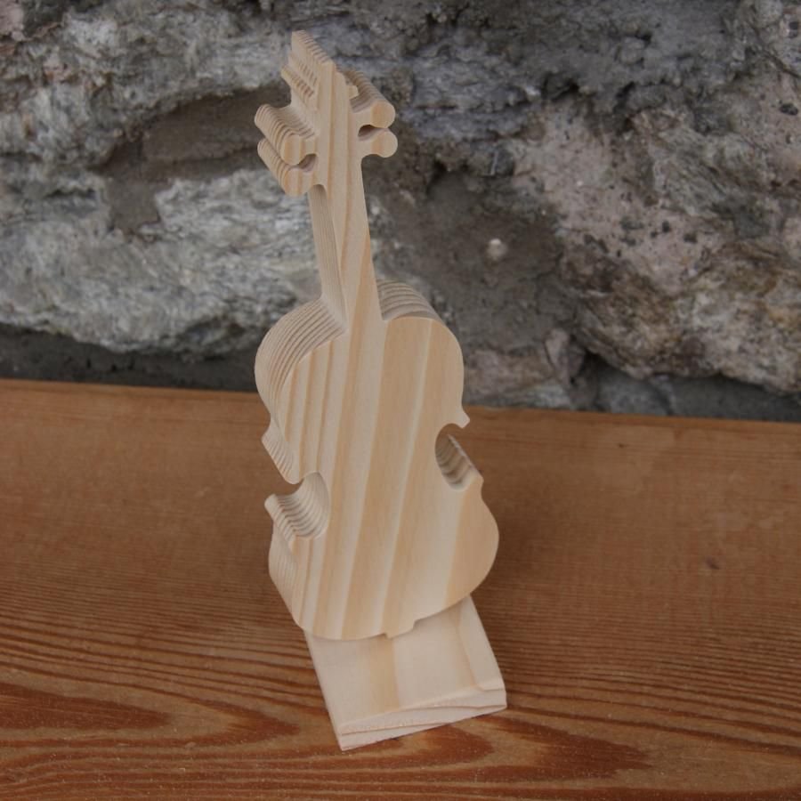 violino montato su legno massiccio decorazione di nozze regalo fatto a mano violinista